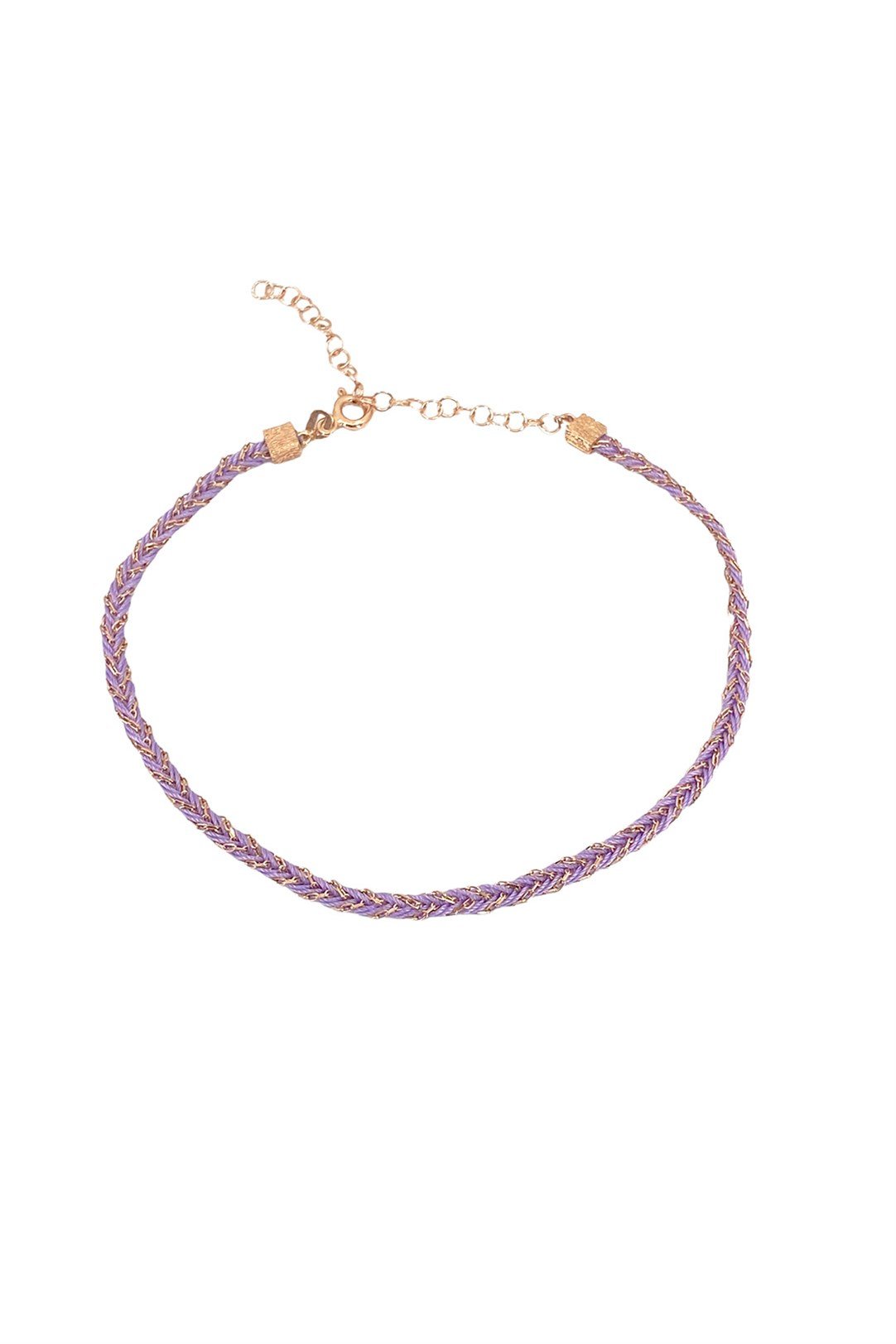 İpek İp Halhal Lila