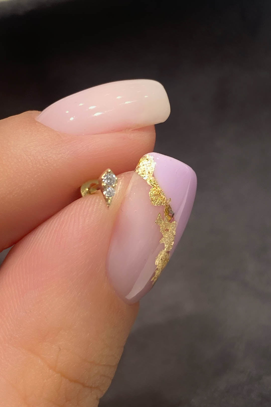 Trapez Tragus 14 Ayar Altın Piercing