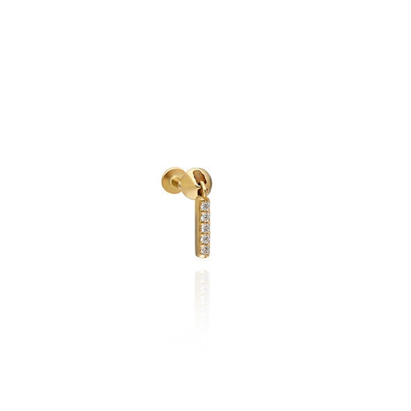 Stick Tragus 0.70 Cm 14 Ayar Altın Piercing