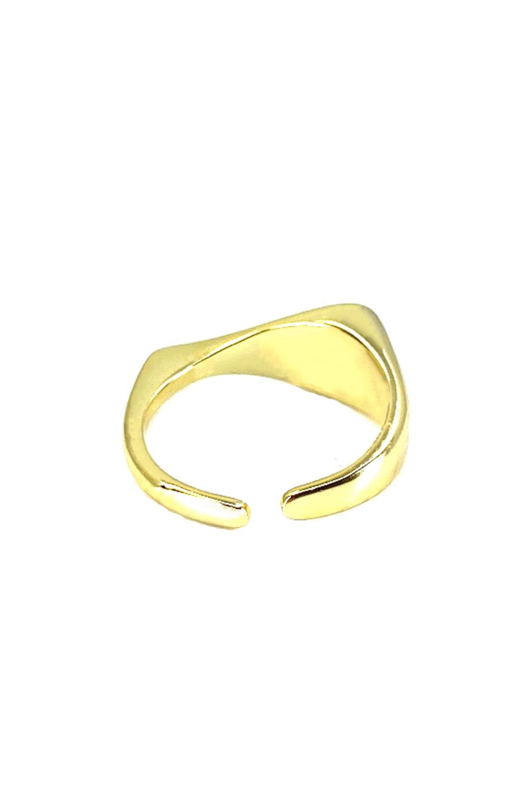 Uzun Kalıp Kalp Gümüş Yüzük