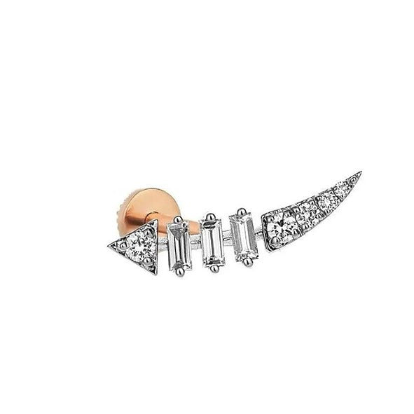 Üç Baget Kılçık 14 Ayar Altın Piercing
