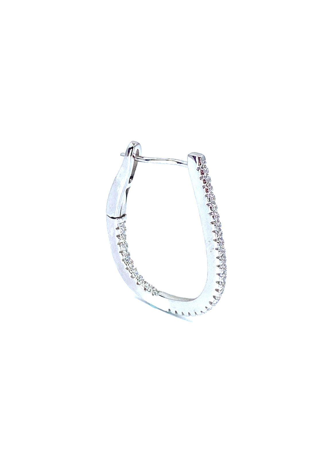 İnce Tamtur U Gümüş Küpe