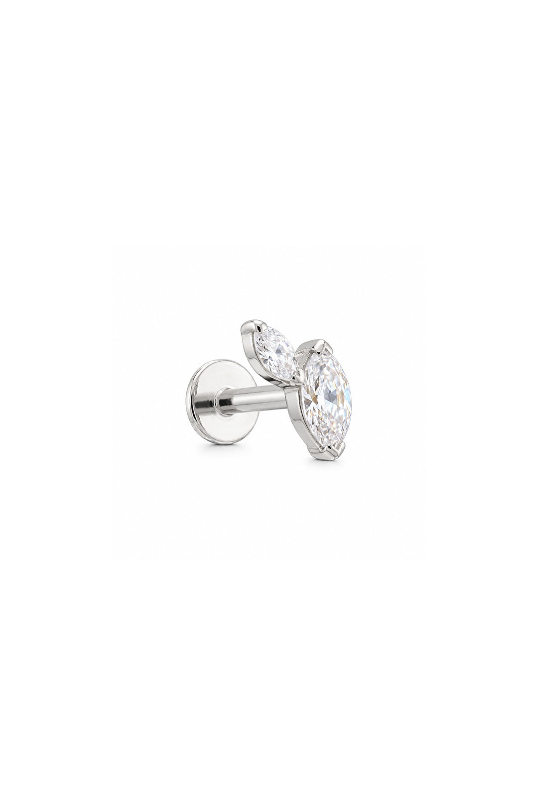 Mix İki Markiz Titanyum Piercing