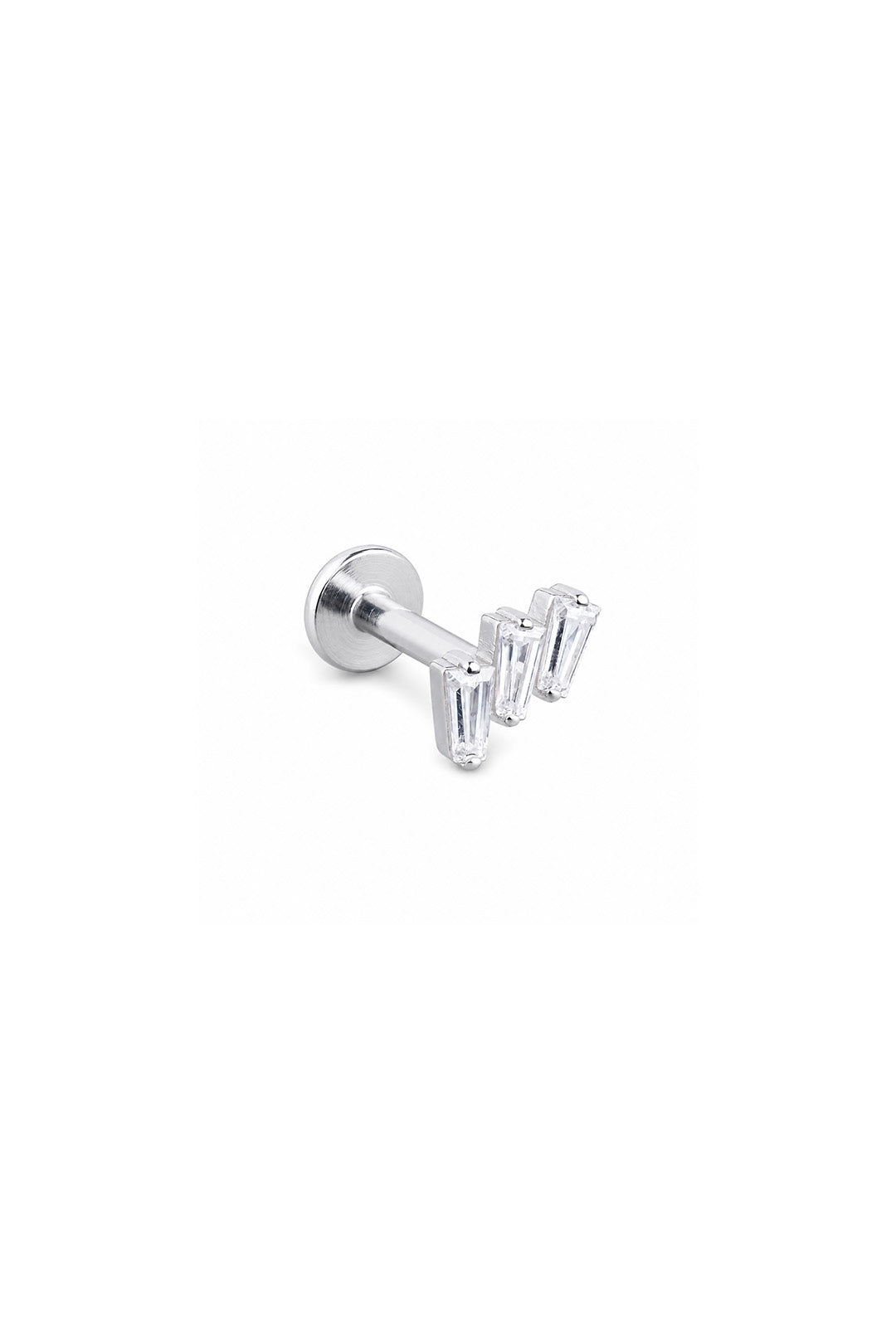 Mini Üç Trapez Titanyum Piercing