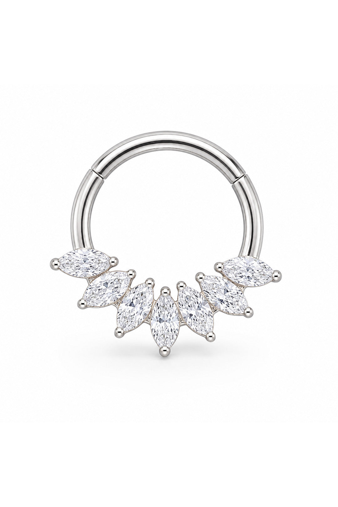 Yedi Markiz Titanyum Halka Piercing