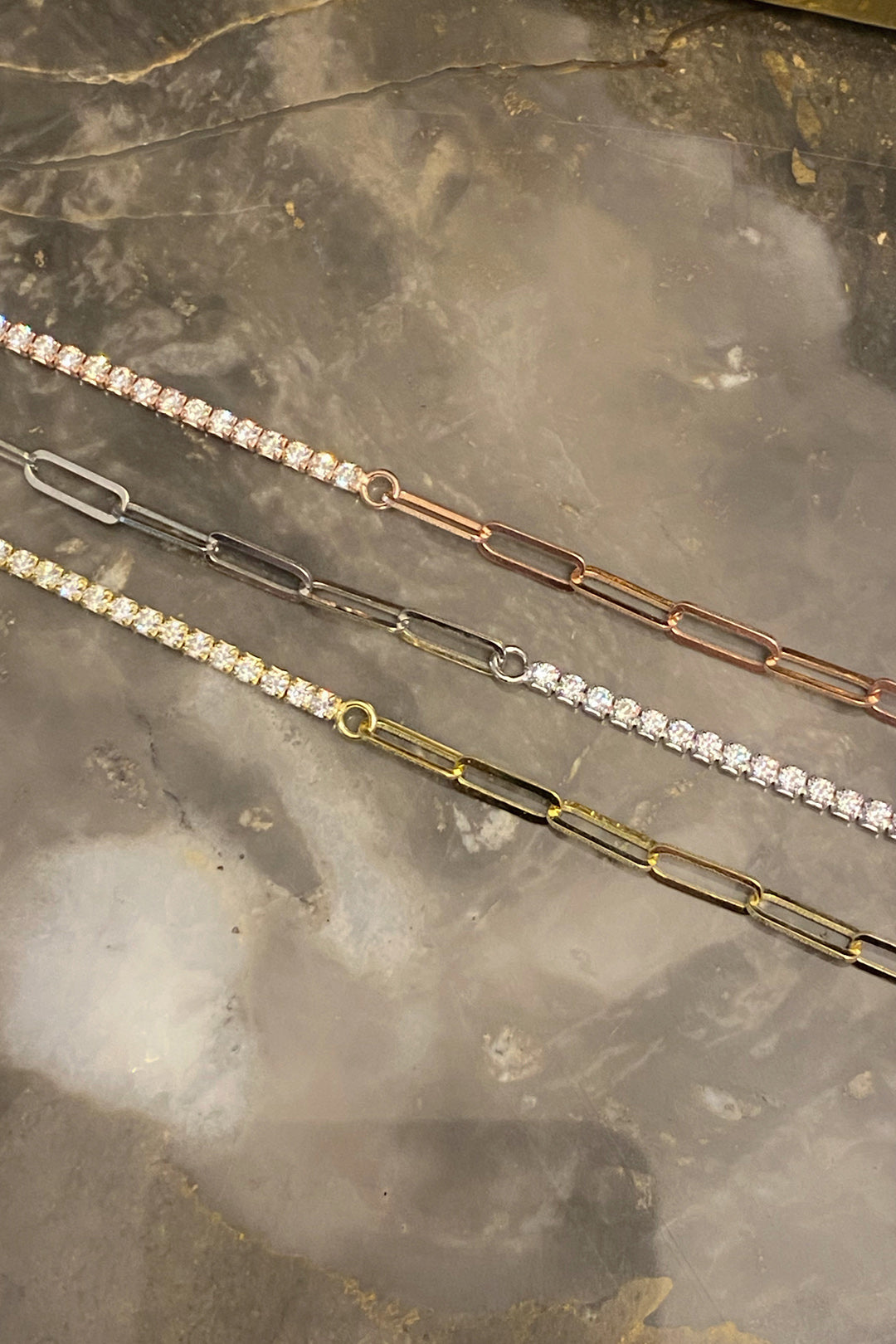 Suyolu Ve Geo Zincir Gümüş Halhal