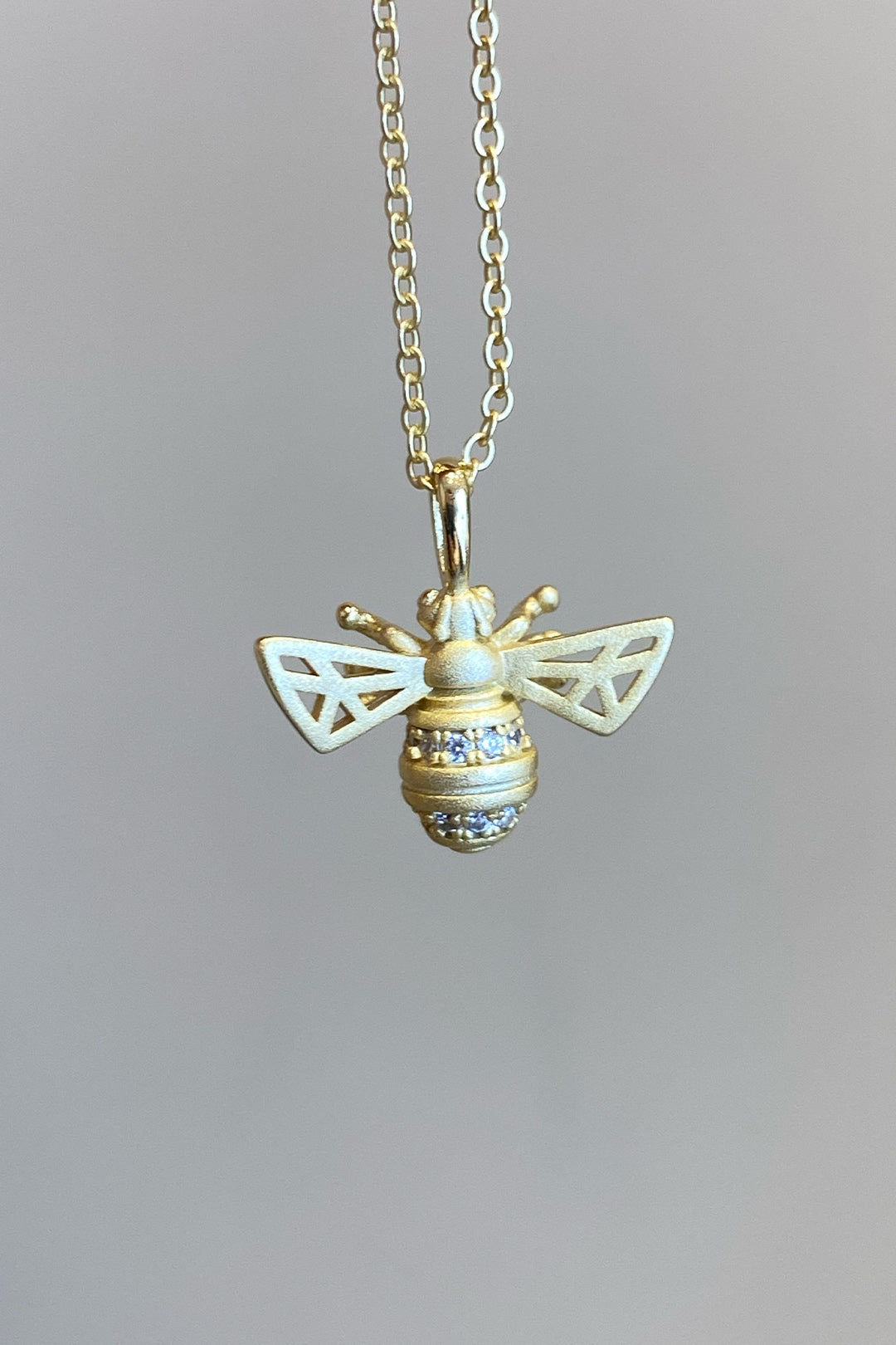 Bee Gümüş Kolye