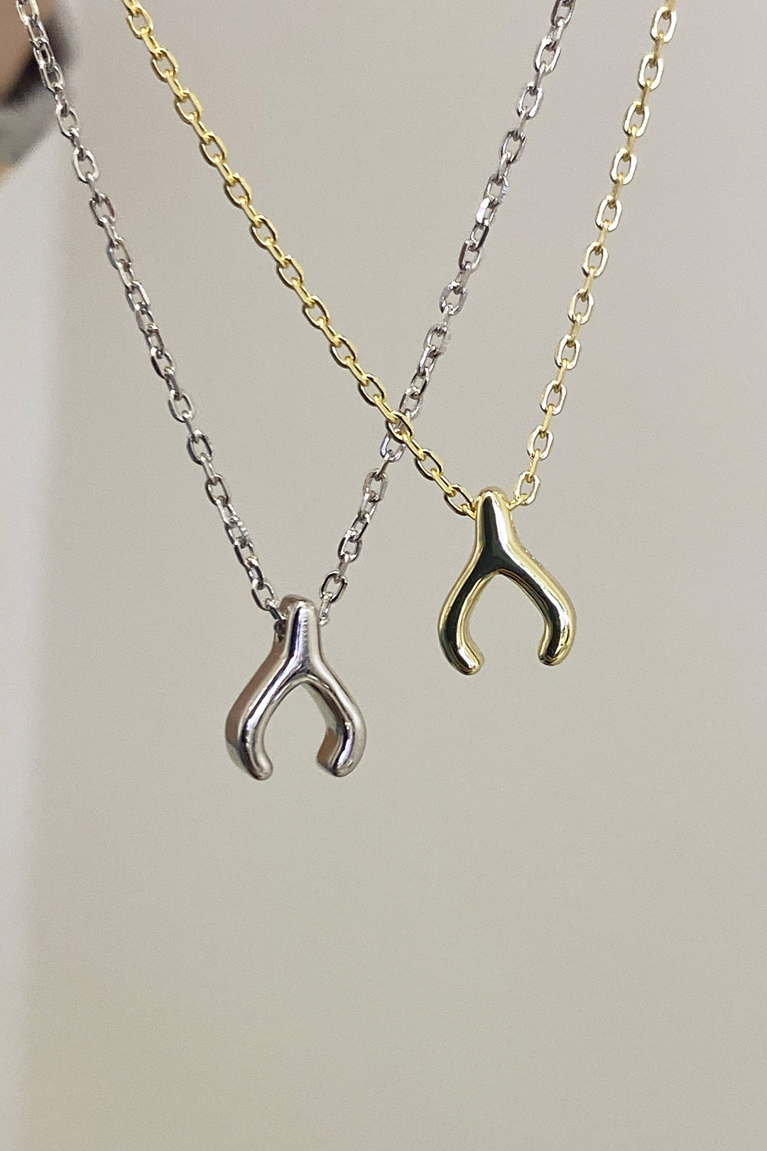 Taşsız Mini Lades Gümüş Kolye