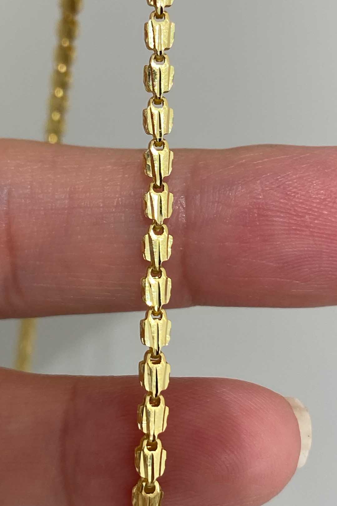 Sepet Zincir Gümüş Zincir Kolye 60 cm