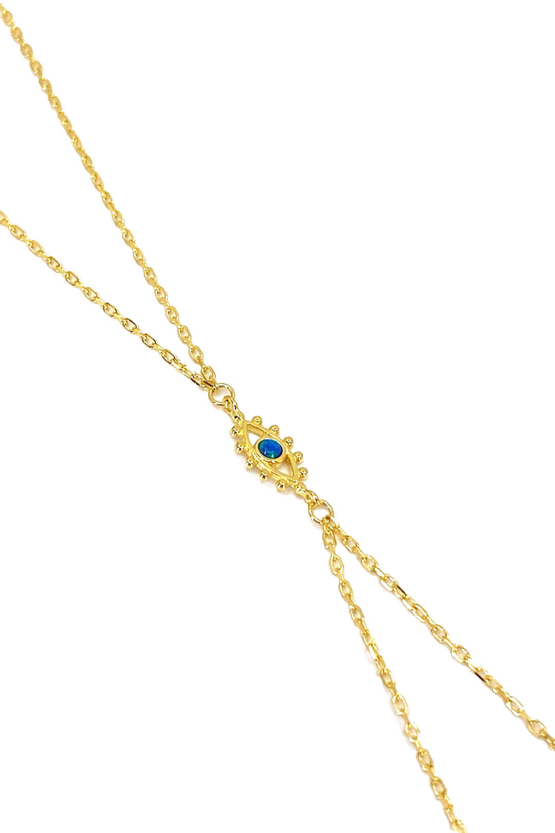 Opal Lucky Göz Gümüş Şahmeran