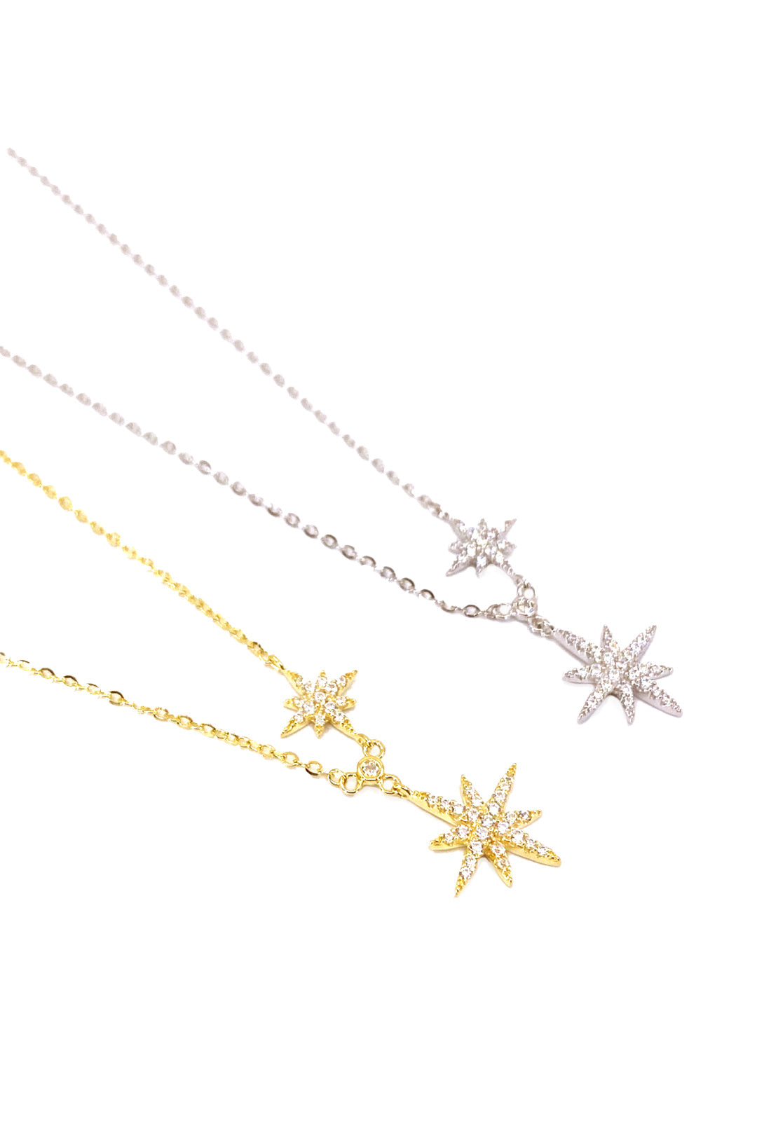 Mini İki Kuzeyıldızı Ve Tohum Y Gümüş Kolye