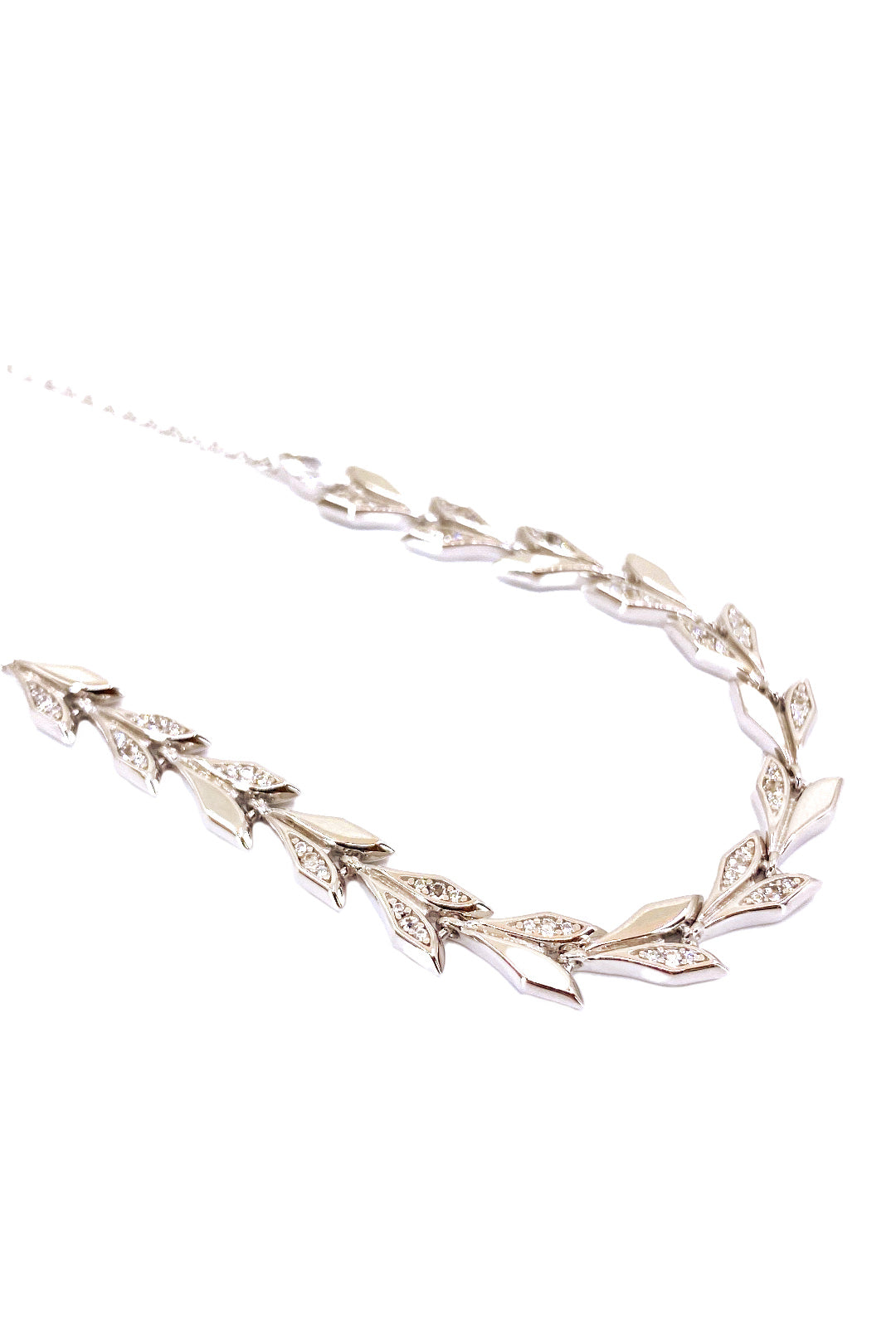 Markiz Detay Kuyruklu Gümüş Kolye