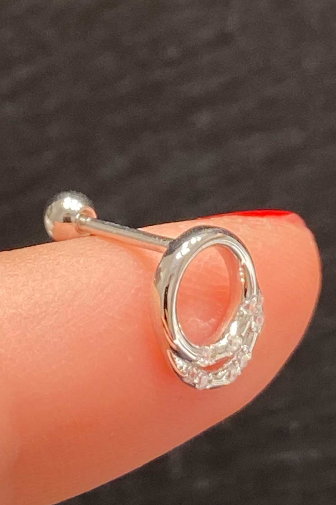 Gümüş Piercing 185