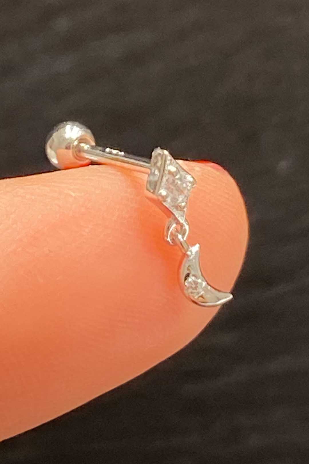 Gümüş Piercing 186