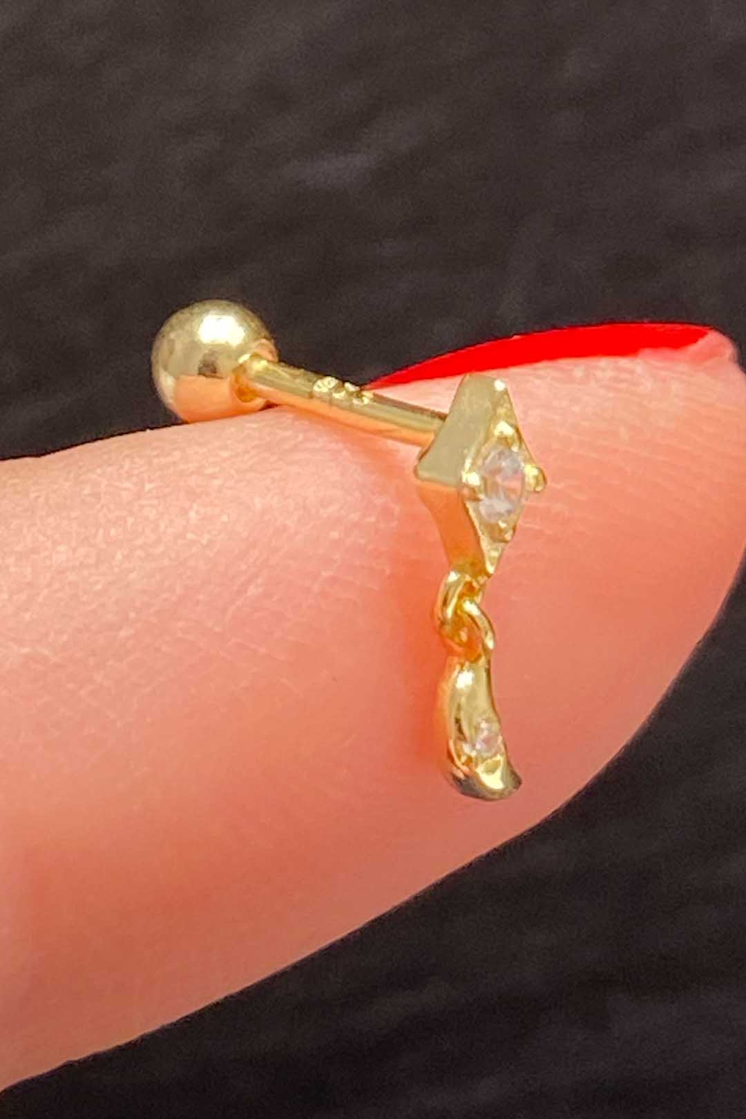 Gümüş Piercing 186