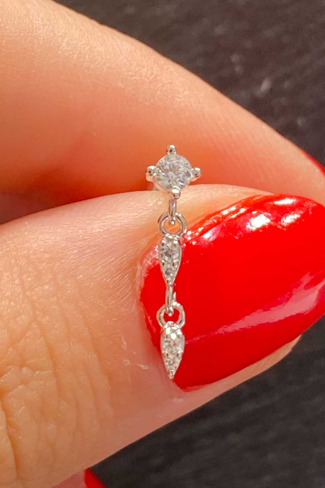 Gümüş Piercing 186