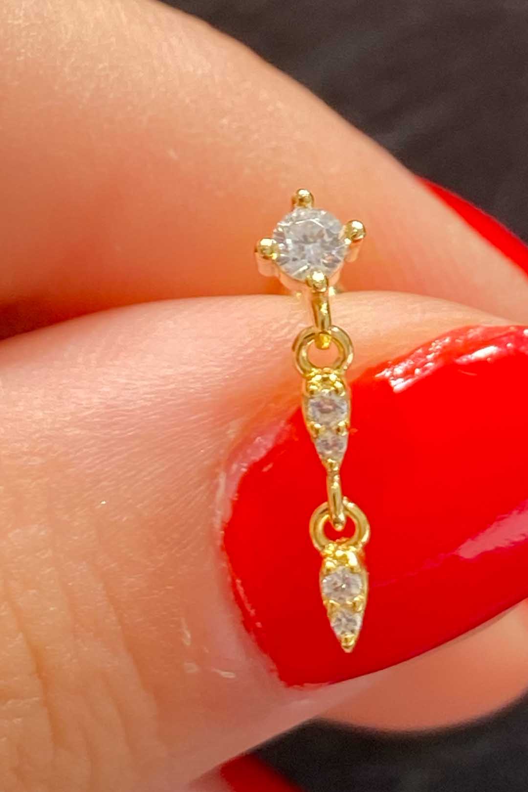 Gümüş Piercing 186