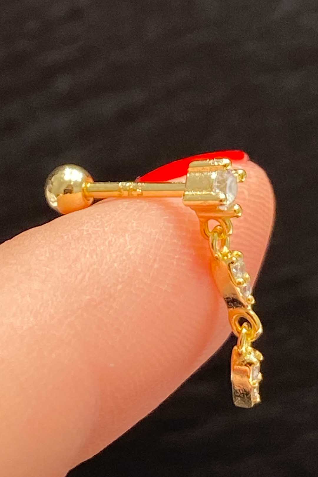 Gümüş Piercing 186
