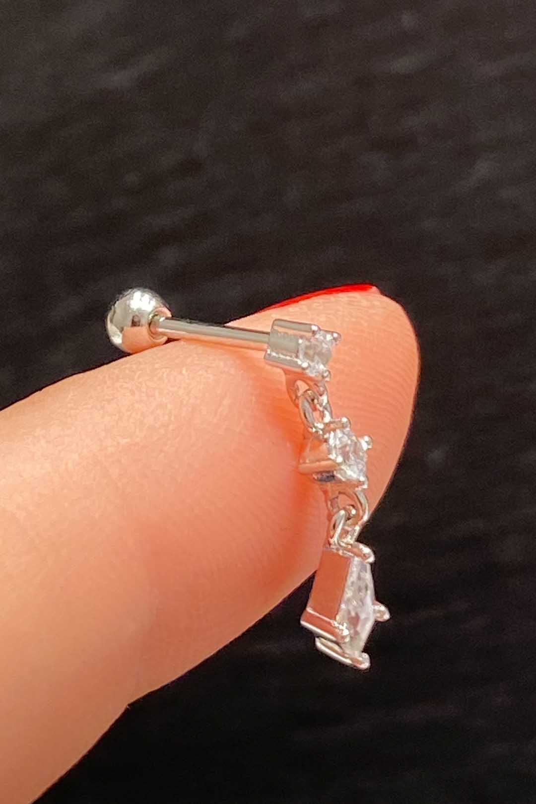 Gümüş Piercing 186