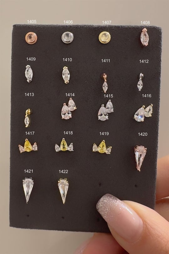Gümüş Piercing 80