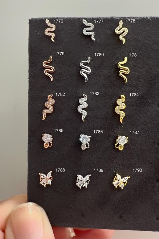 Gümüş Piercing 100