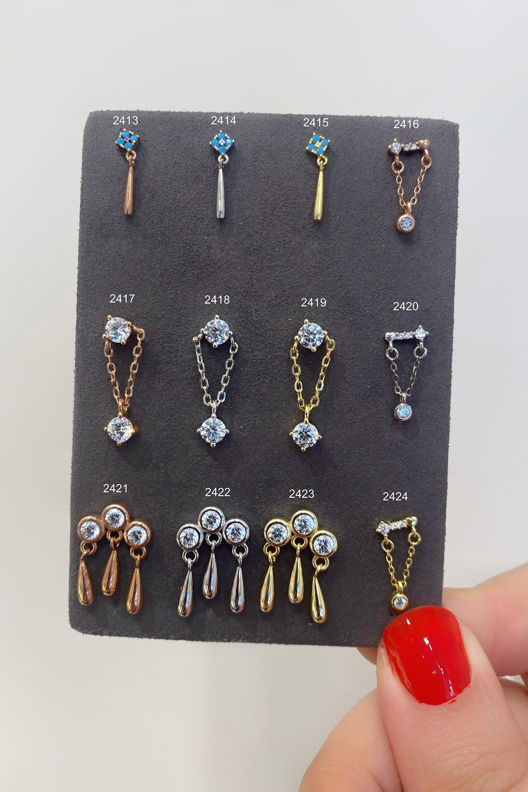Gümüş Piercing 135