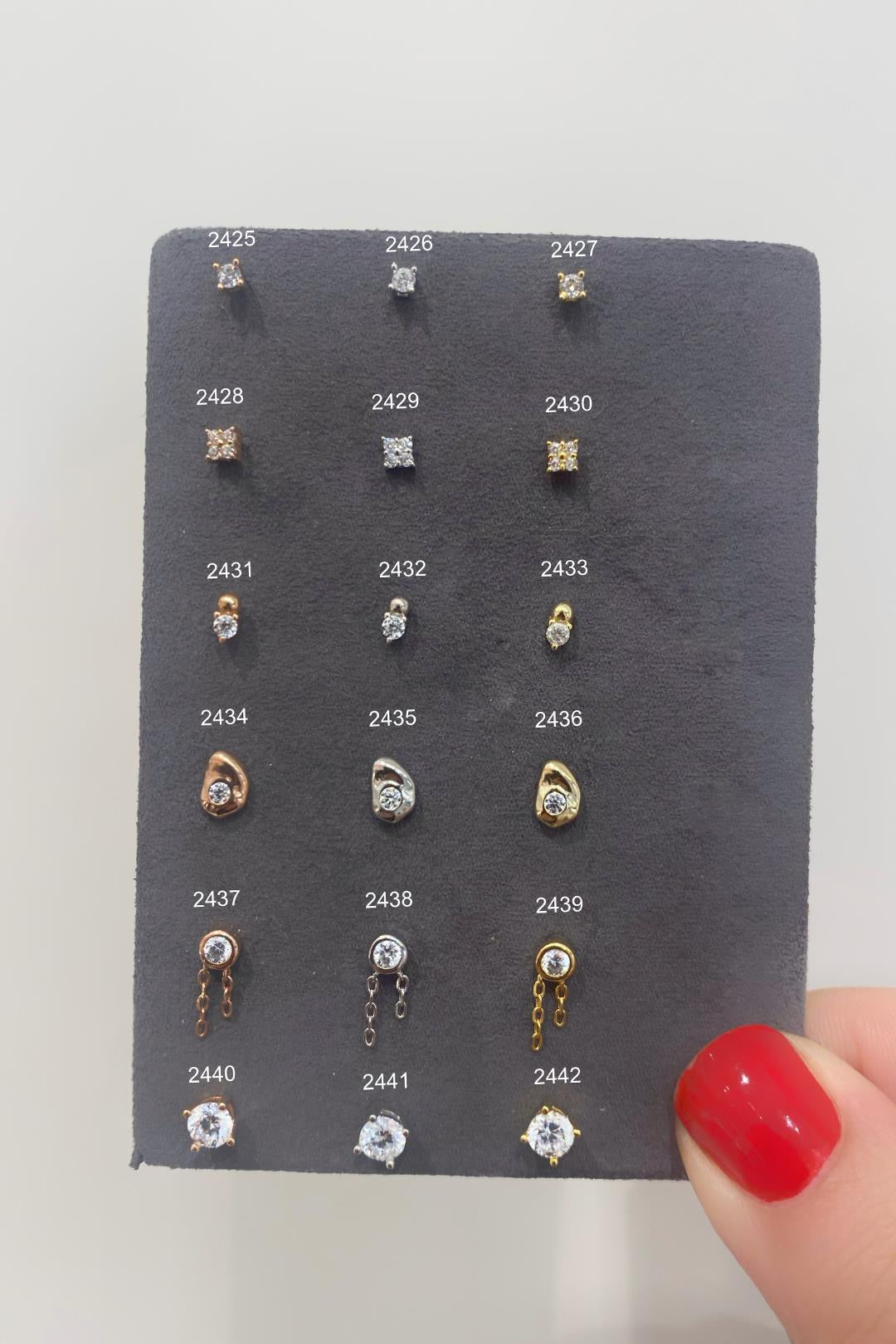 Gümüş Piercing 136