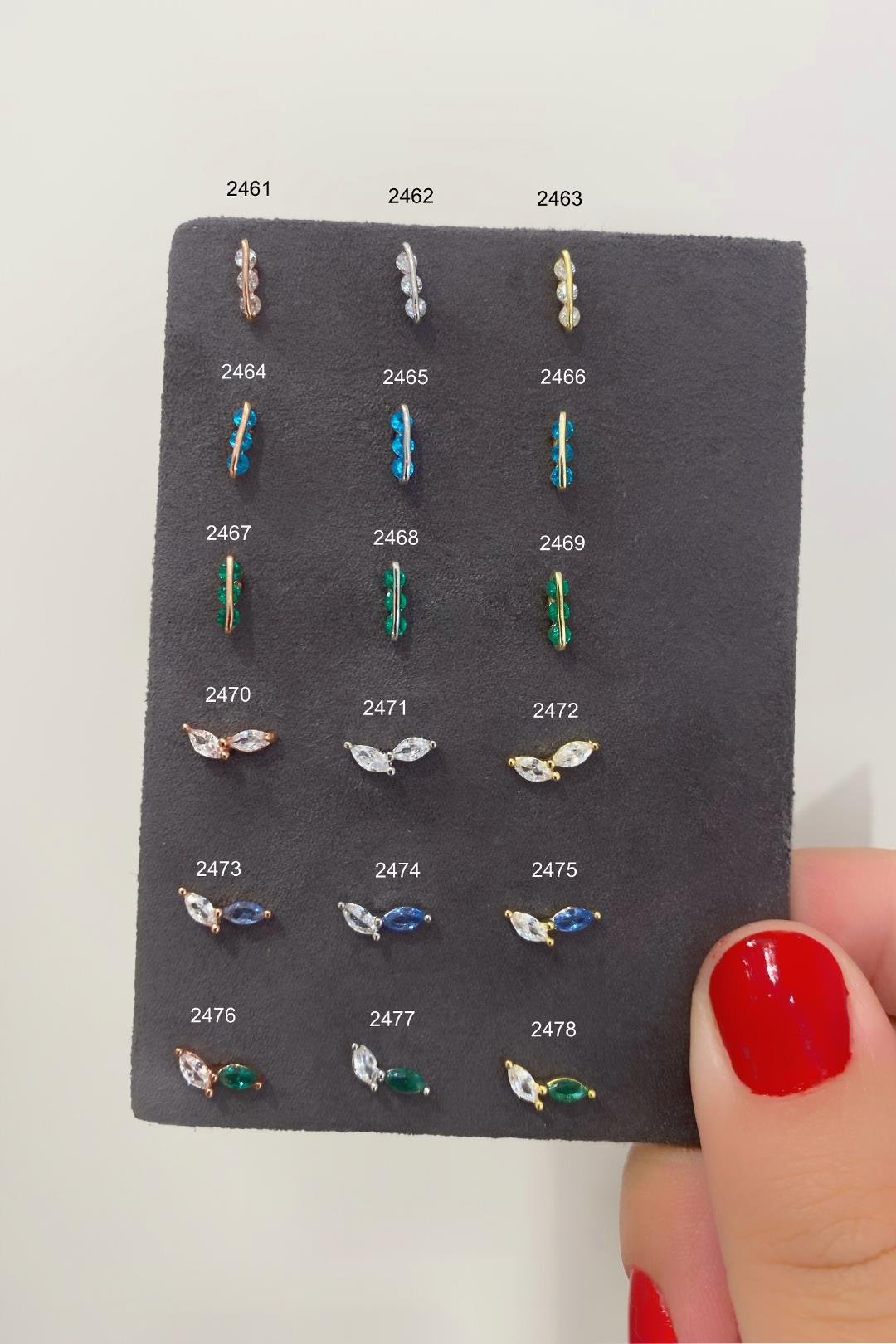 Gümüş Piercing 138