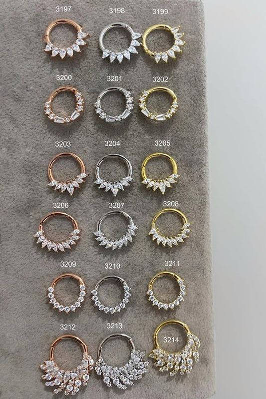 Gümüş Halka Piercing 18