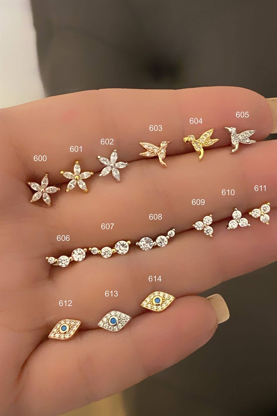 Gümüş Piercing 34