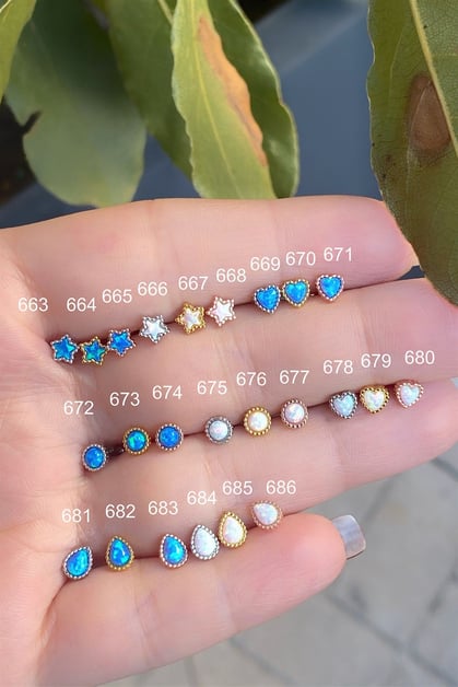 Gümüş Piercing 38