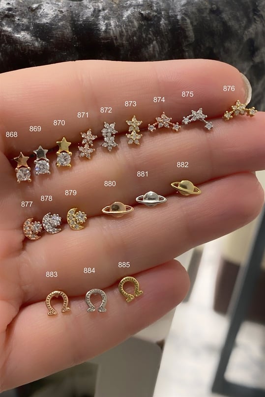 Gümüş Piercing 50