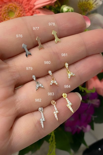 Gümüş Piercing 56