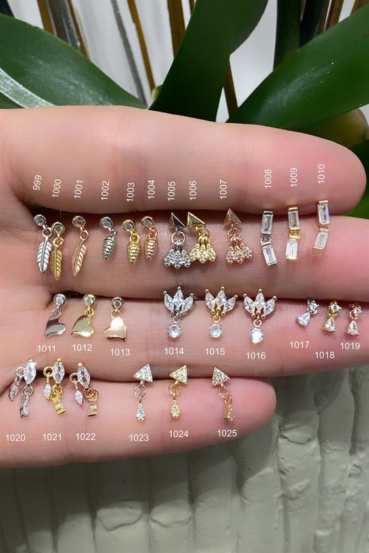 Gümüş Piercing 58