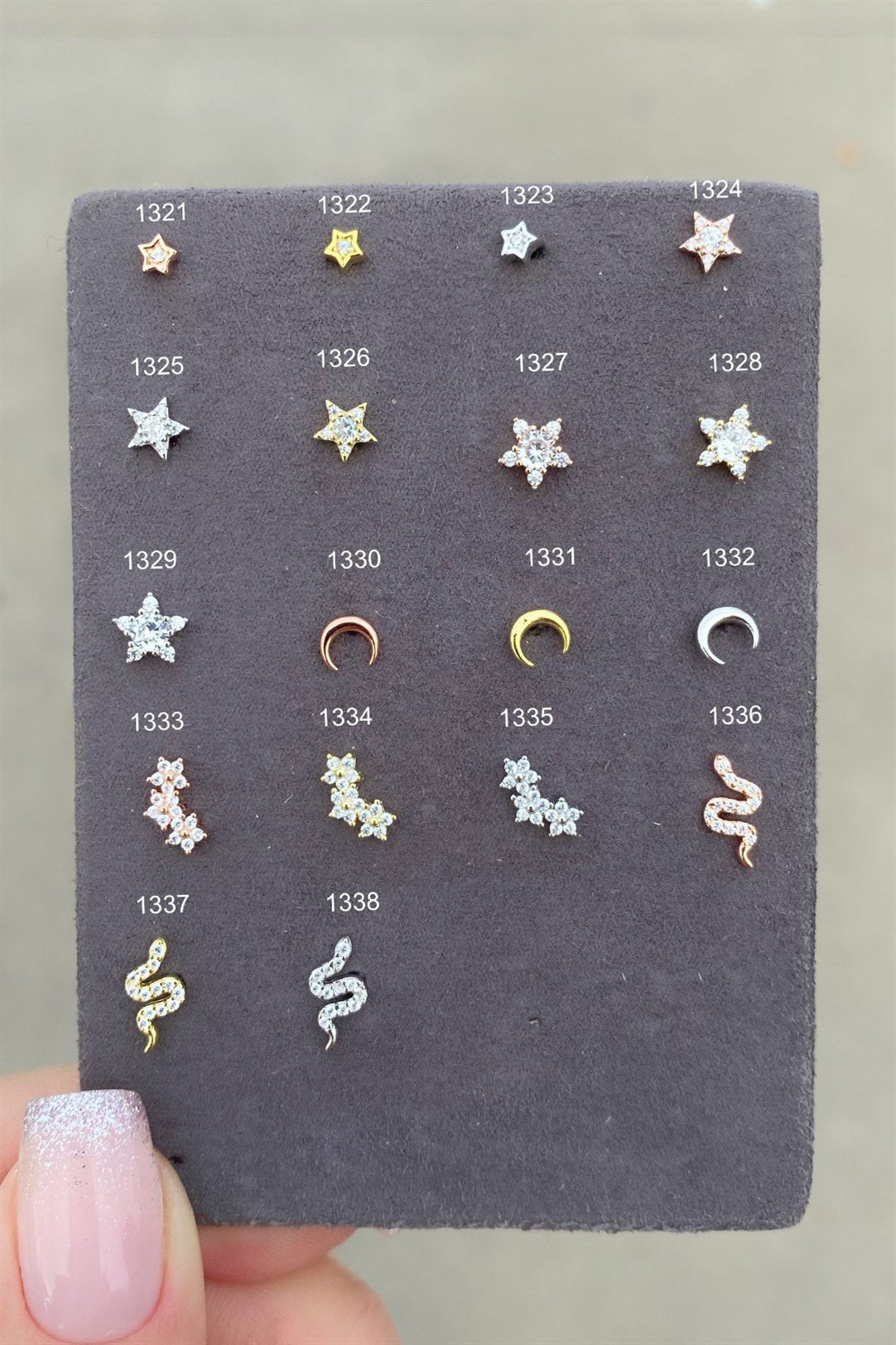 Gümüş Piercing 75