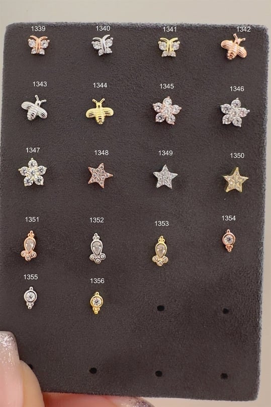 Gümüş Piercing 76