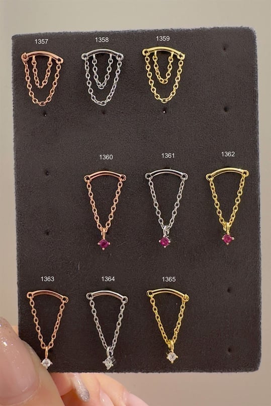 Gümüş Piercing 77