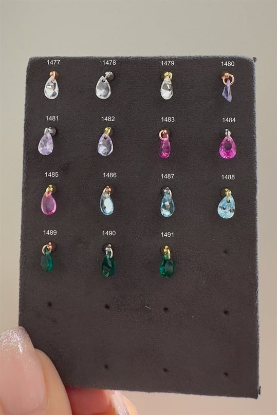 Gümüş Piercing 84