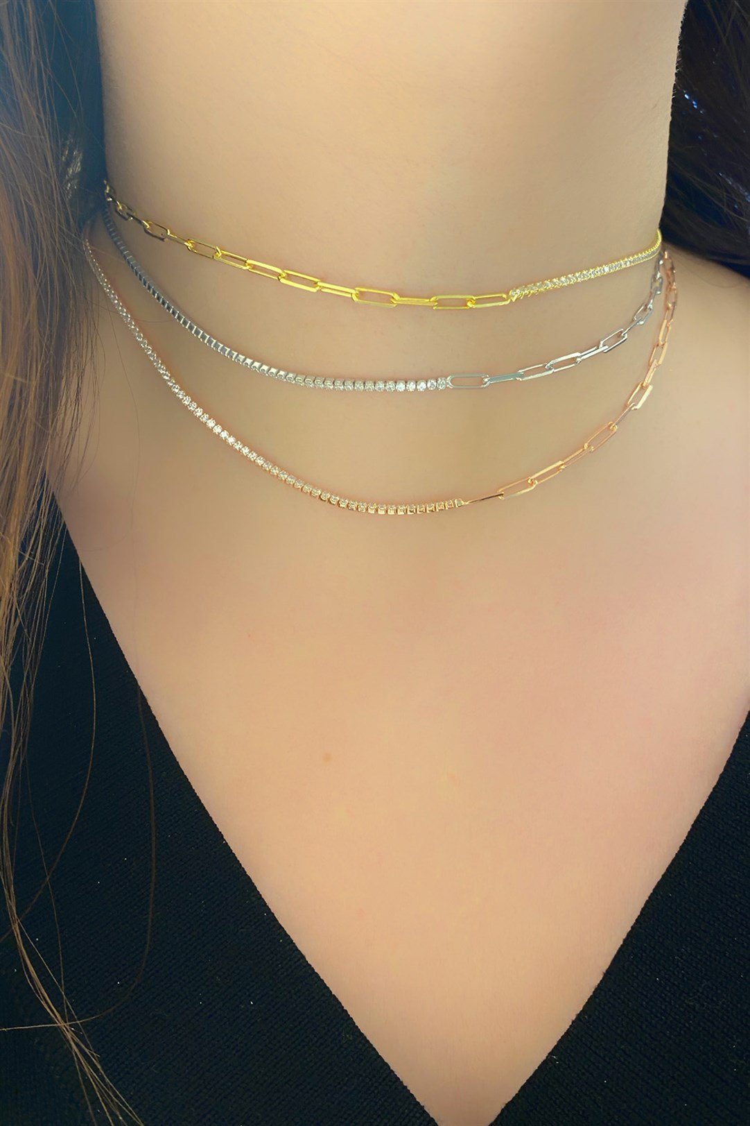 Geo Zincir Suyolu Choker