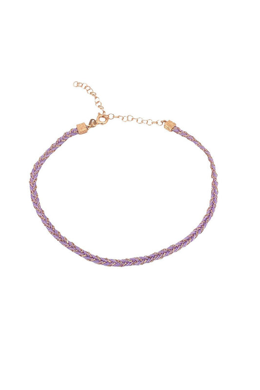 İpek İp Halhal Lila