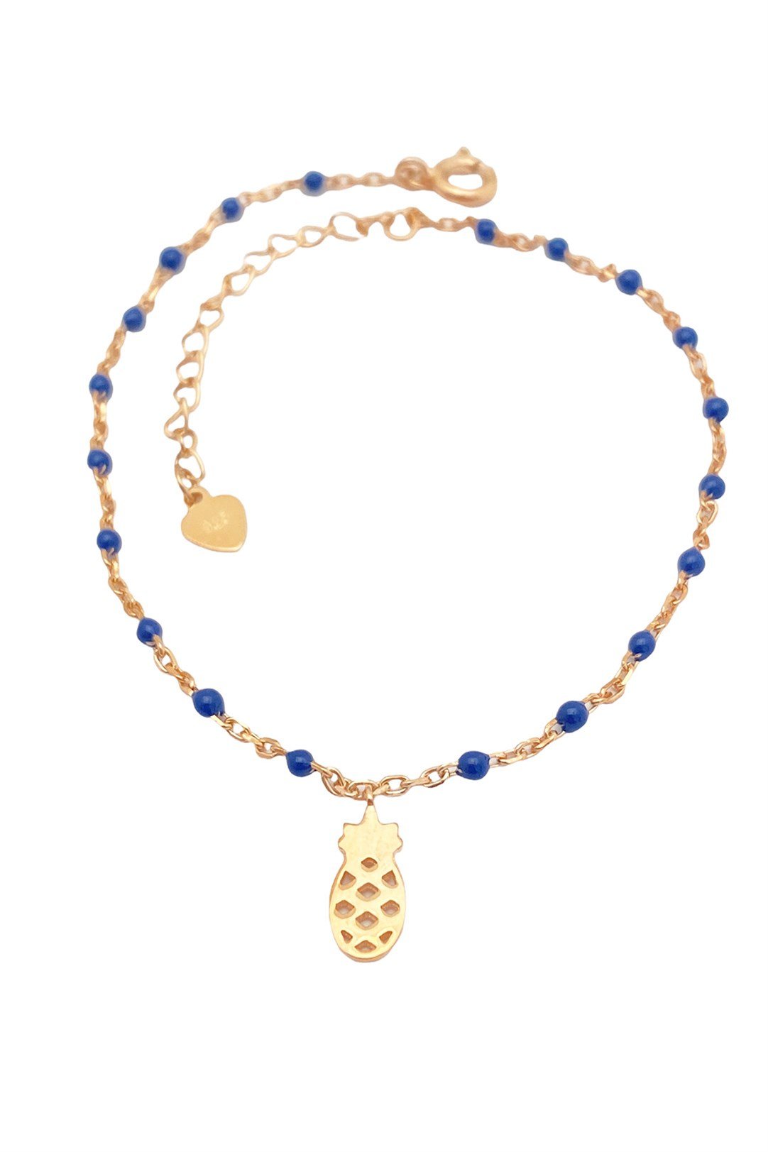 Lacivert Mineli Halhal Ananas