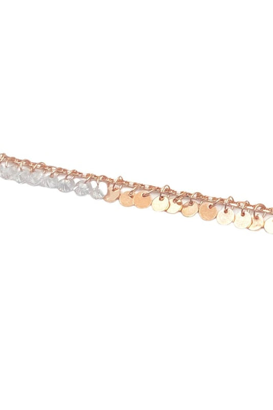 Beyaz Ve Pul Sık Halhal