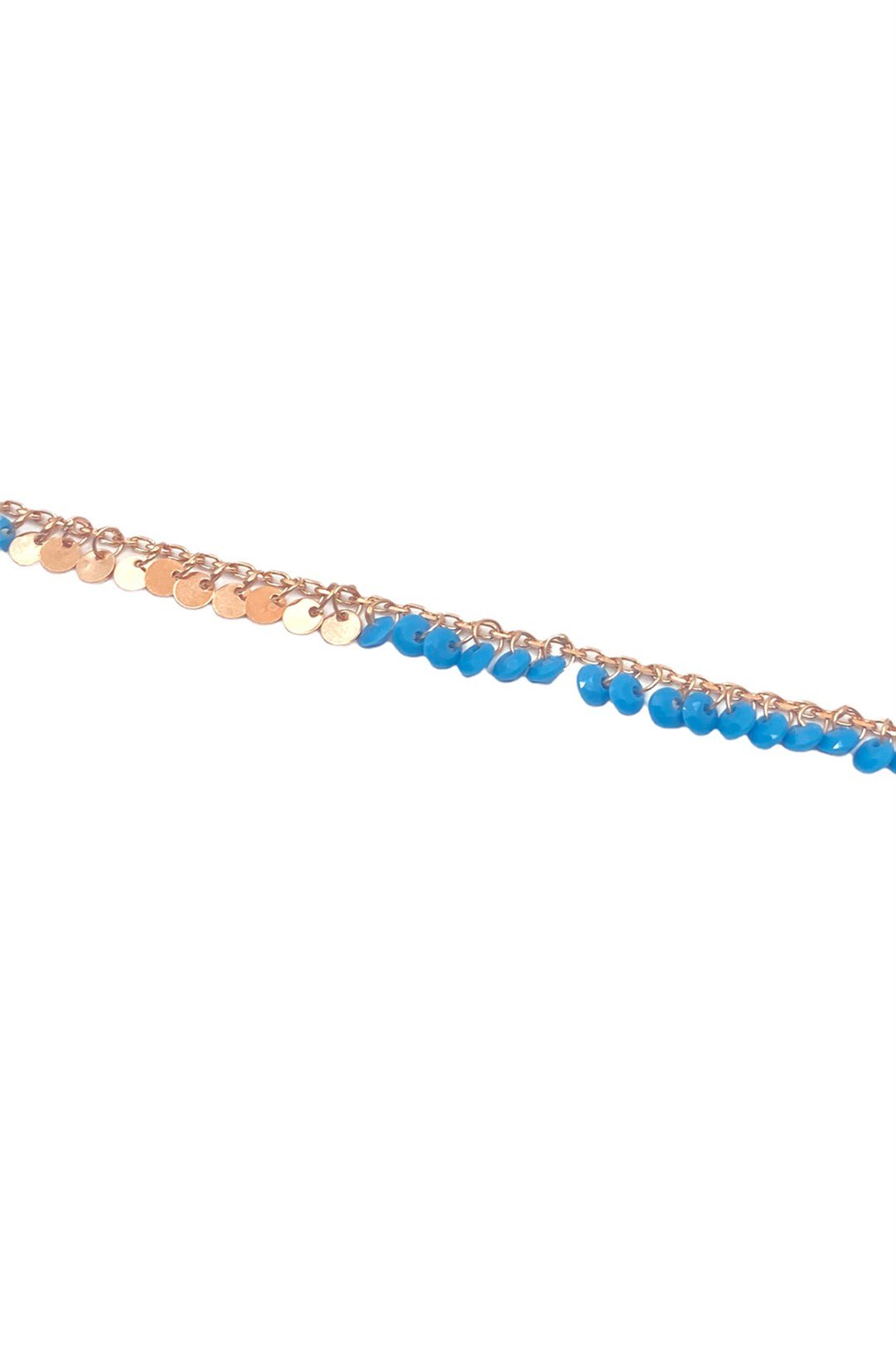 Turkuaz Ve Pul Sık Halhal