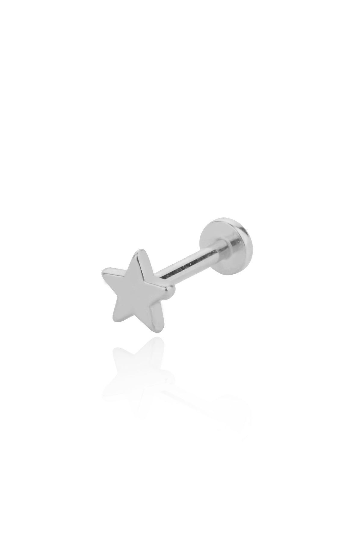 Yıldız Tragus 14 Ayar Altın Piercing