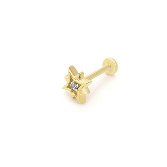 Kuzeyyıldızı Tragus 14 Ayar Altın Piercing