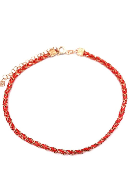 İpek İp Halhal Kırmızı