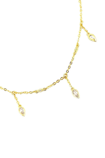 Yatay Dikey Markiz Sallantılı Gümüş Halhal