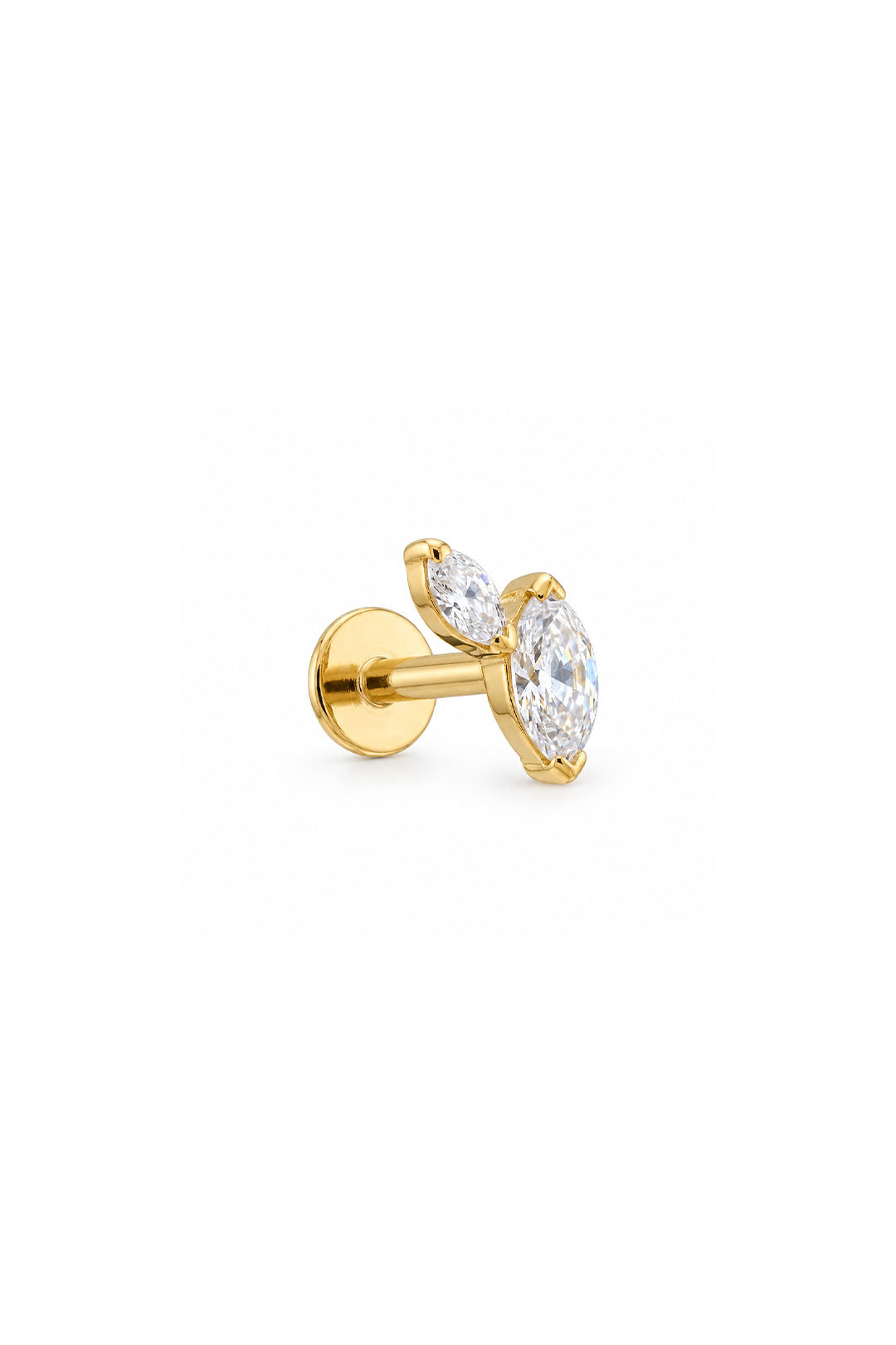 Mix İki Markiz Titanyum Piercing