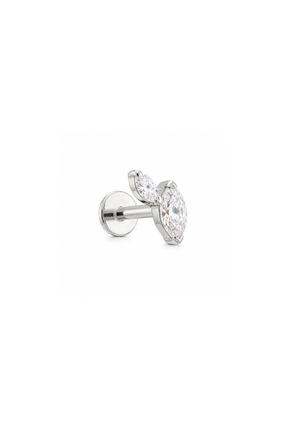 Mix İki Markiz Titanyum Piercing