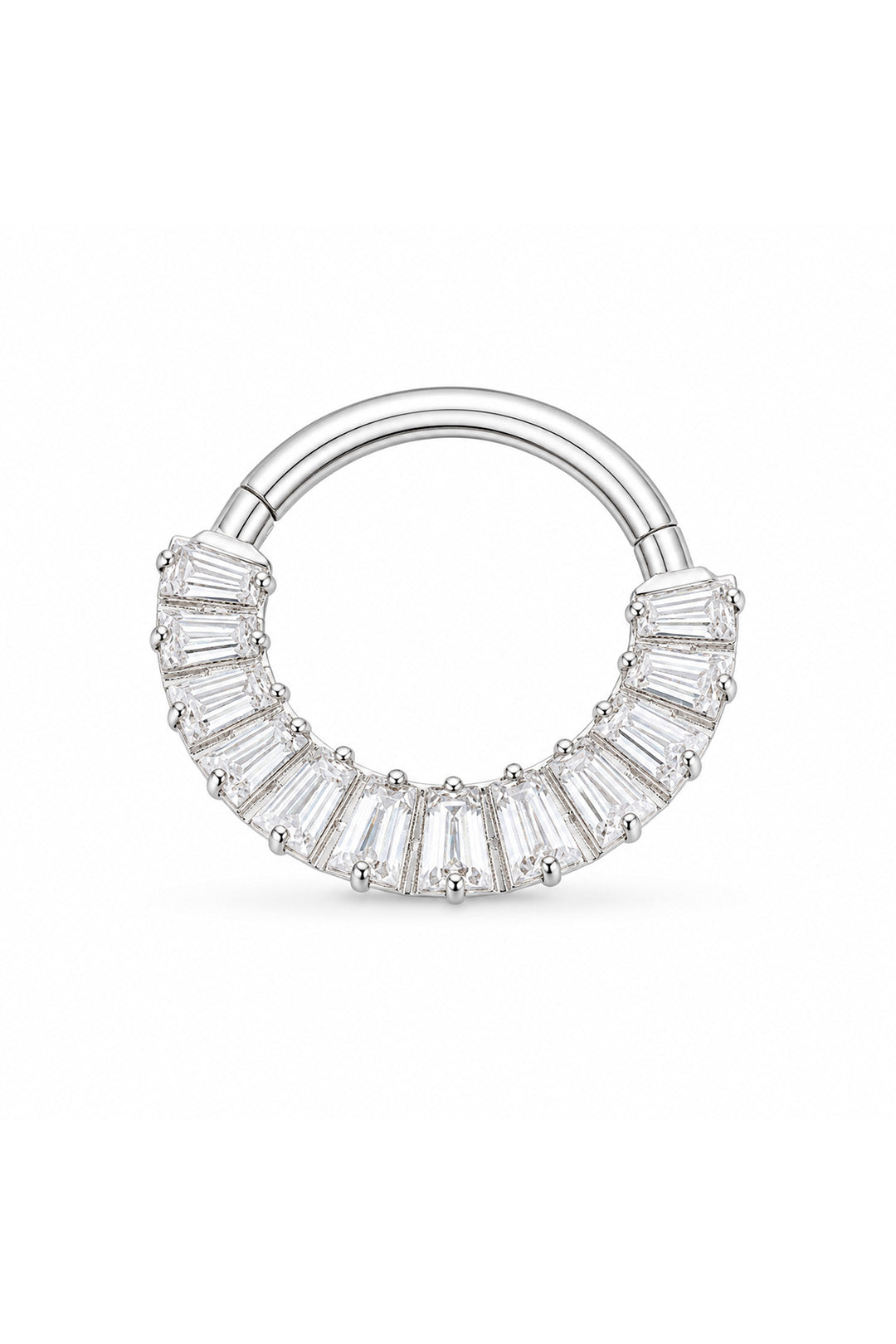 Yarım Tur Baget Titanyum Halka Piercing